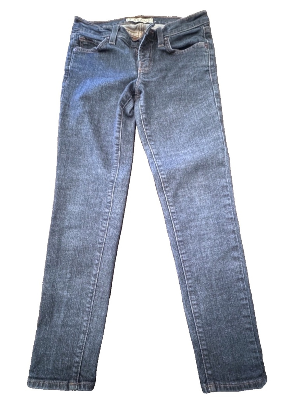 J Brand Jeans Size 25 Blue Wash Skinny Ankle Cropped Made in USA California